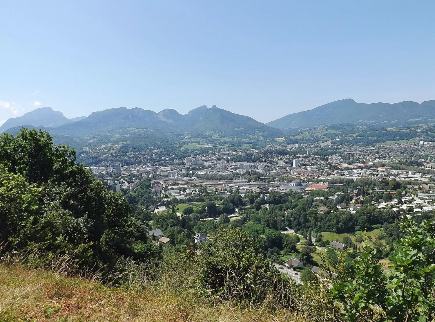 Vue de Chambéry (Savoie) — état des risques et pollutions (ERP)