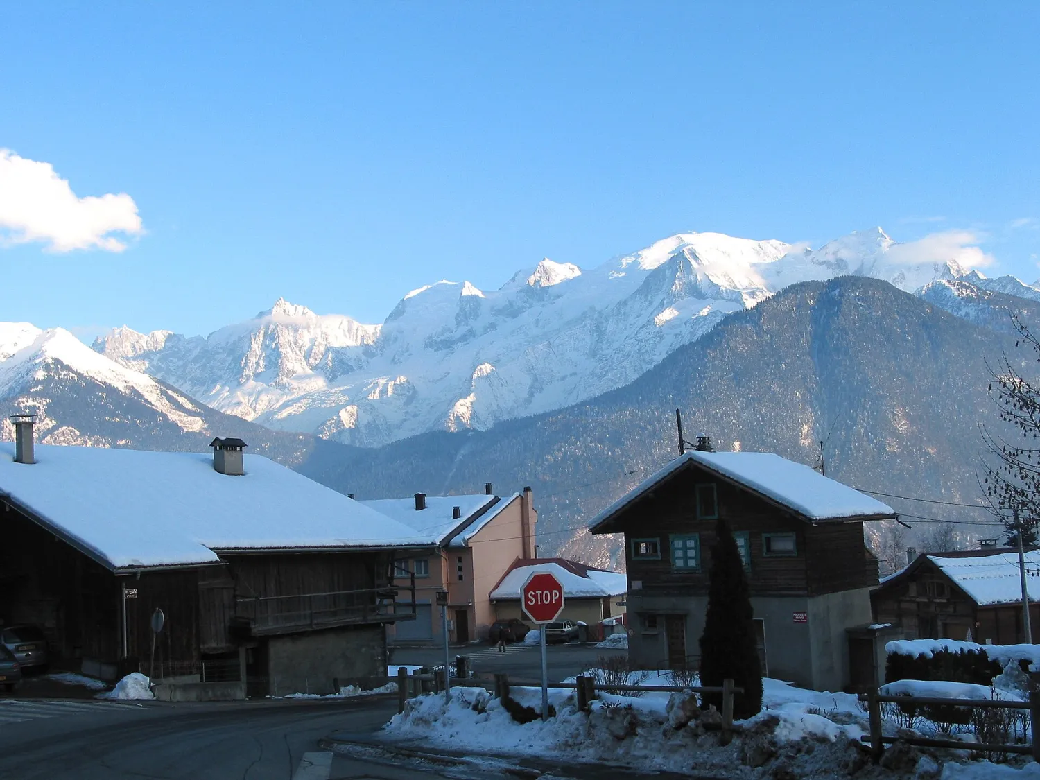 Vue de Passy (Haute-Savoie) - état des risques et pollutions (ERP)