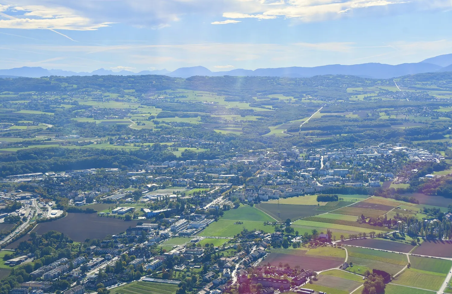 Vue de Saint-Julien-en-Genevois (Haute-Savoie) — état des risques et pollutions (ERP)