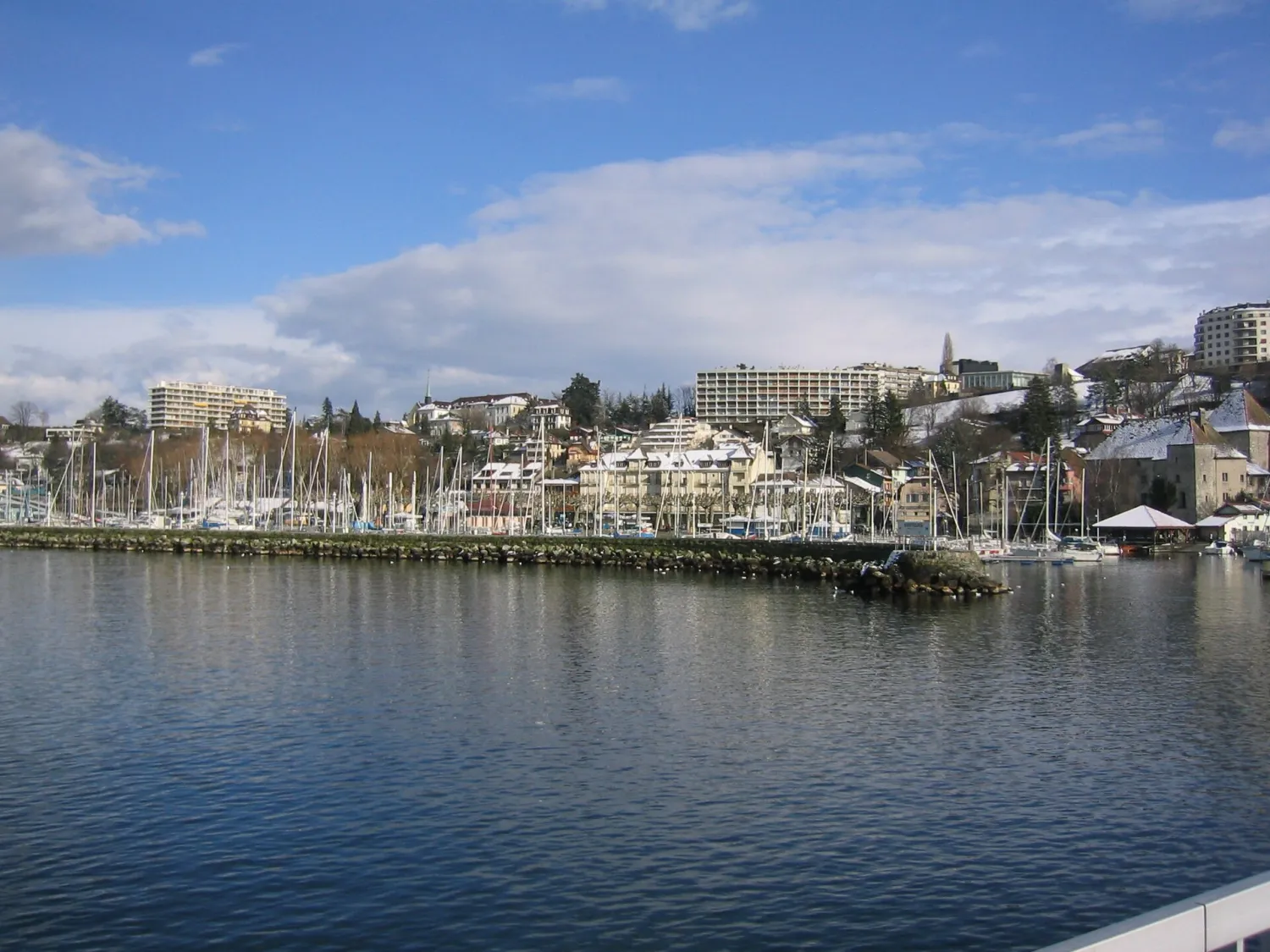 Vue de Thonon-les-Bains (Haute-Savoie) — état des risques et pollutions (ERP)