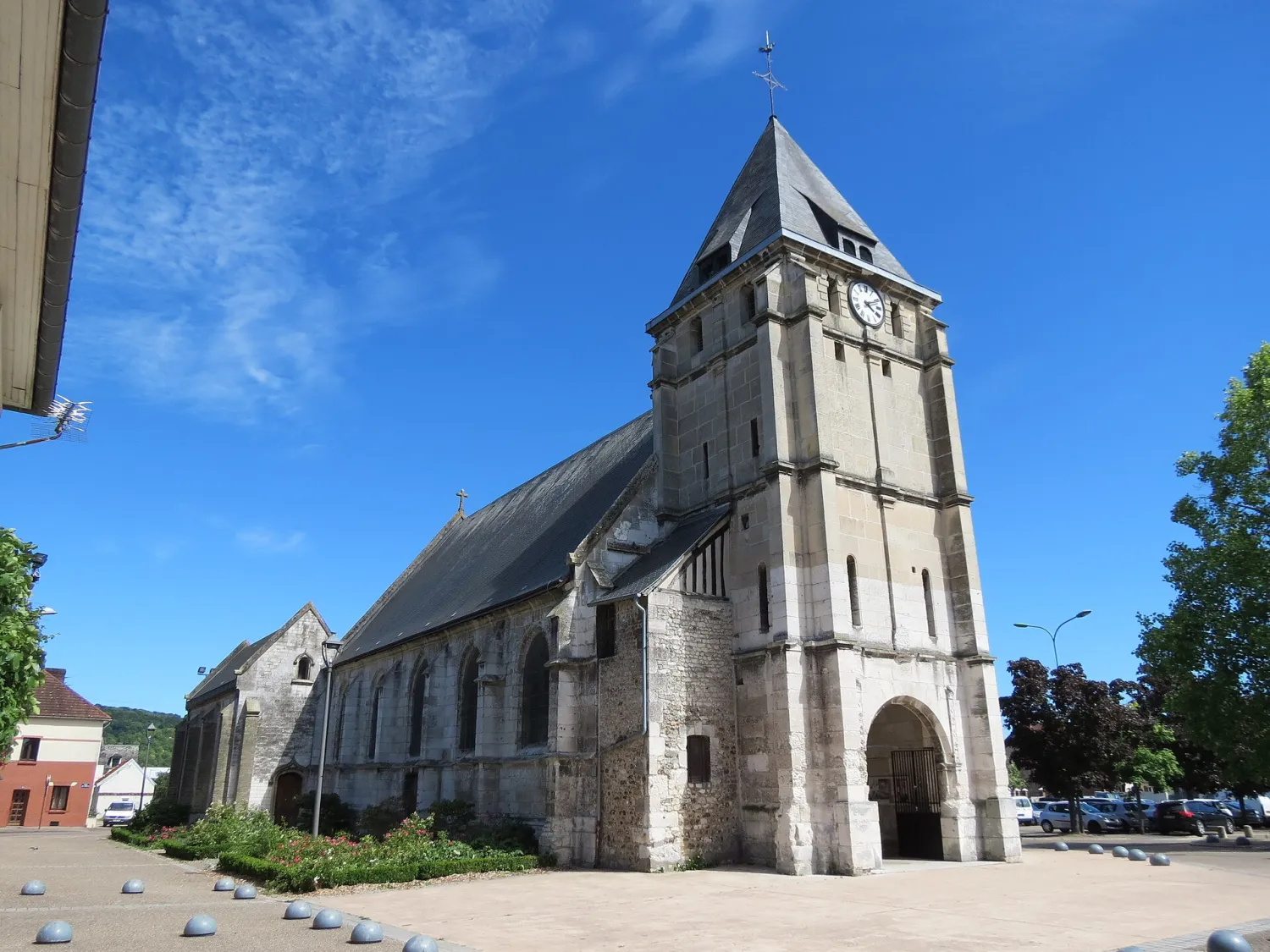 Vue de Saint-Étienne-du-Rouvray (Seine-Maritime) — état des risques et pollutions (ERP)
