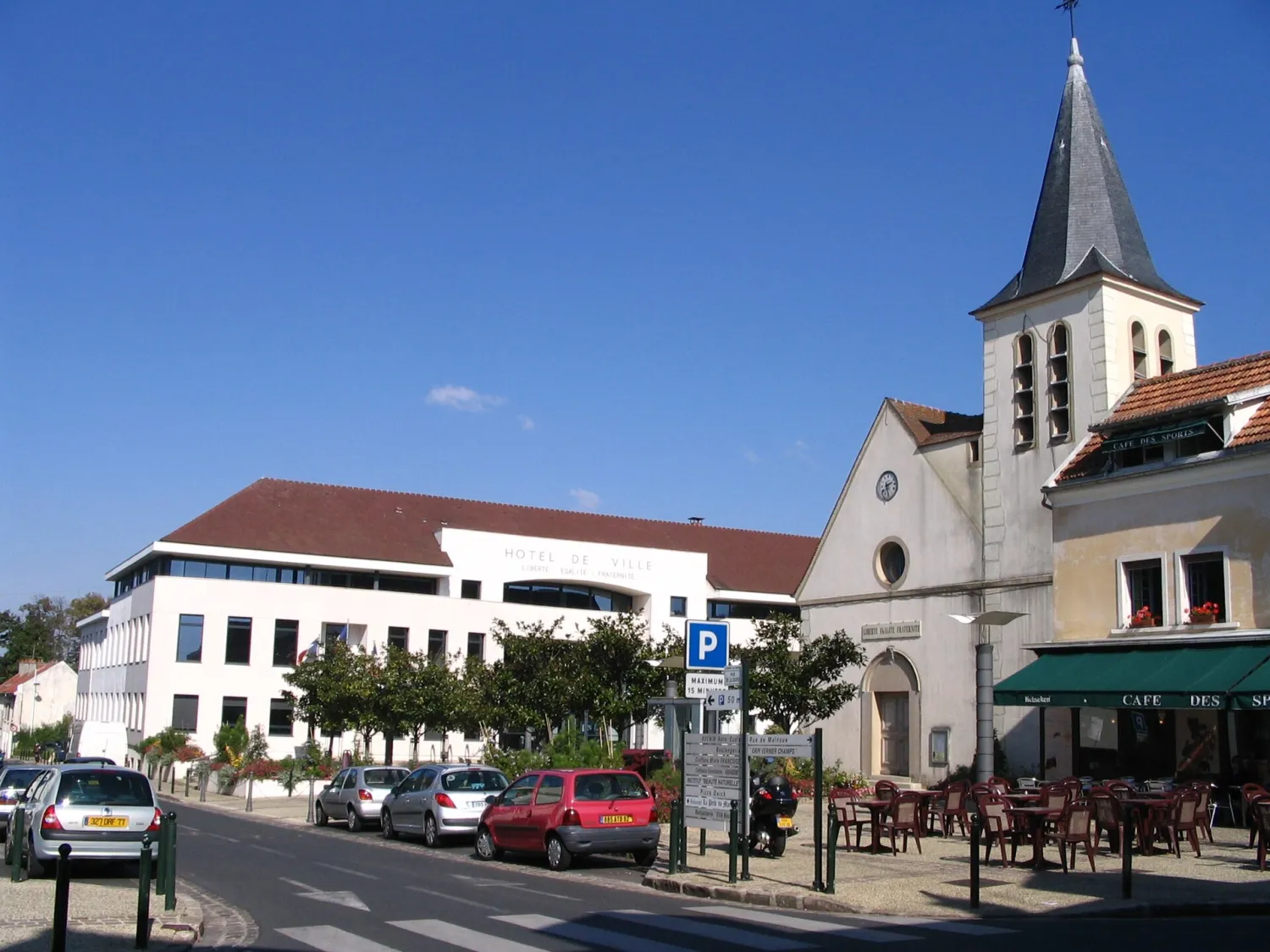 Vue de Champs-sur-Marne (Seine-et-Marne) — état des risques et pollutions (ERP)