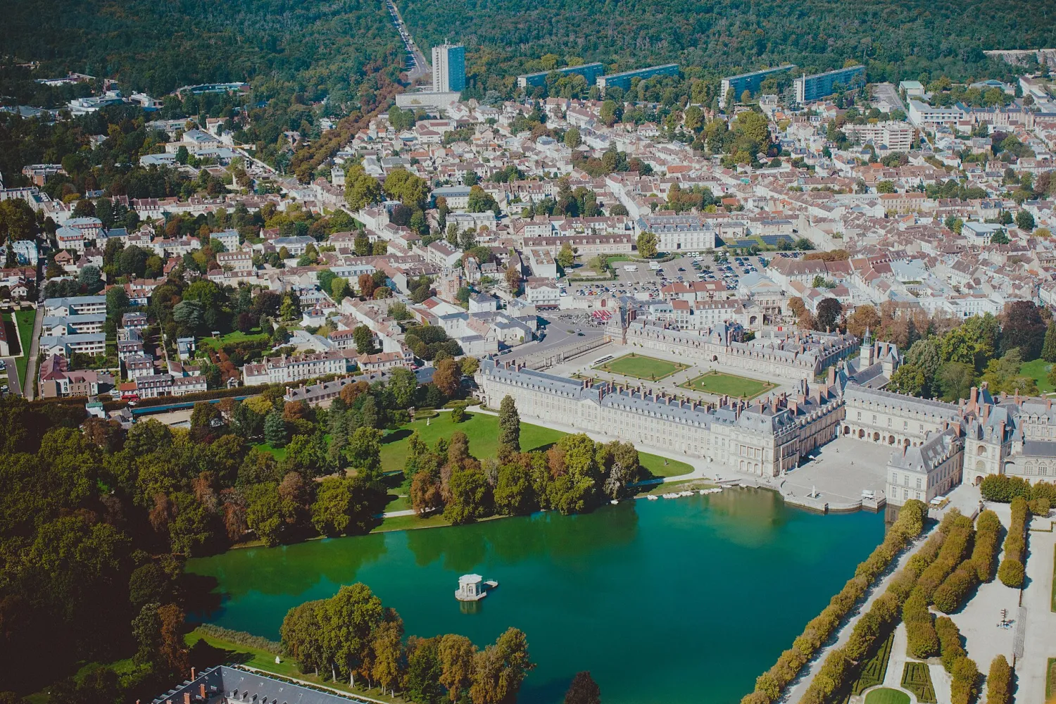 Vue de Fontainebleau (Seine-et-Marne) — état des risques et pollutions (ERP)