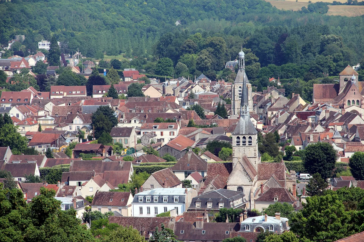 Vue de Provins (Seine-et-Marne) — état des risques et pollutions (ERP)