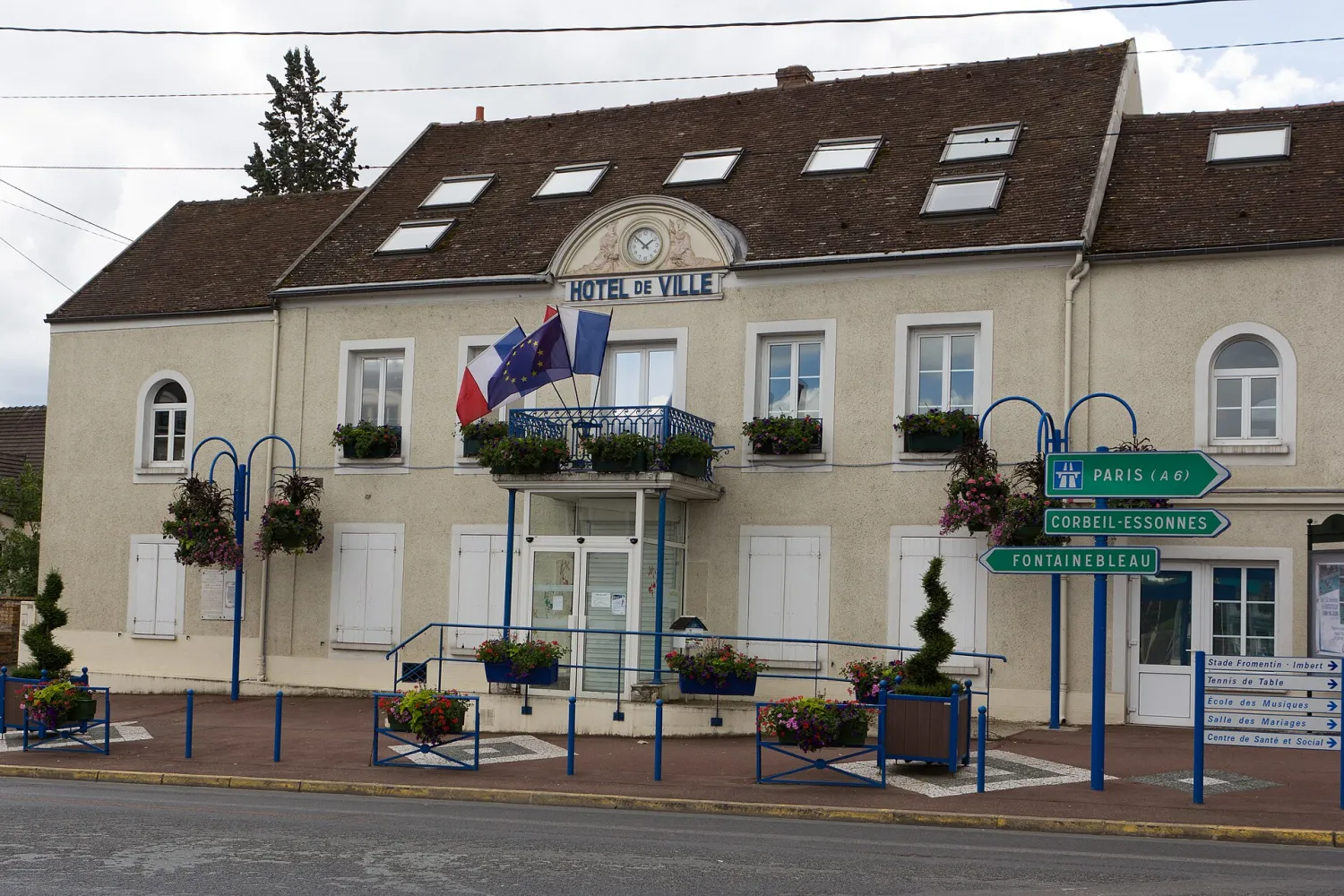 Vue de Saint-Fargeau-Ponthierry (Seine-et-Marne) — état des risques et pollutions (ERP)
