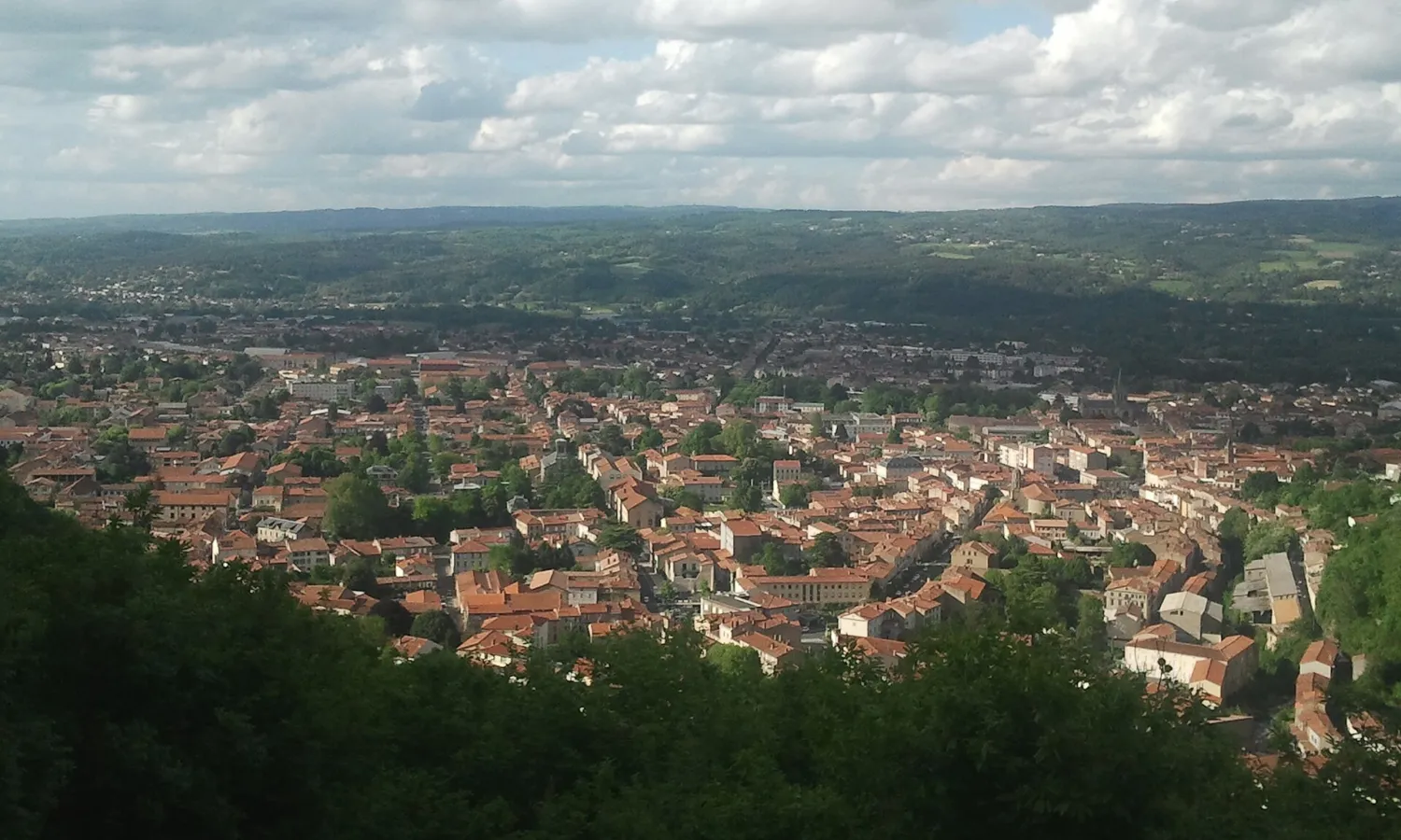 Vue de Mazamet (Tarn) — état des risques et pollutions (ERP)