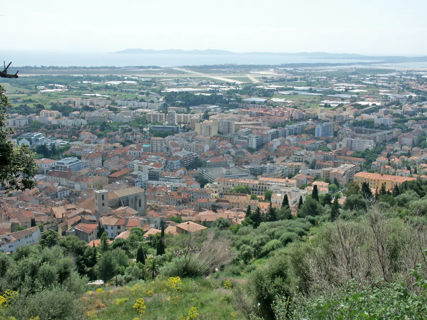 Vue de Hyères (Var) — état des risques et pollutions (ERP)