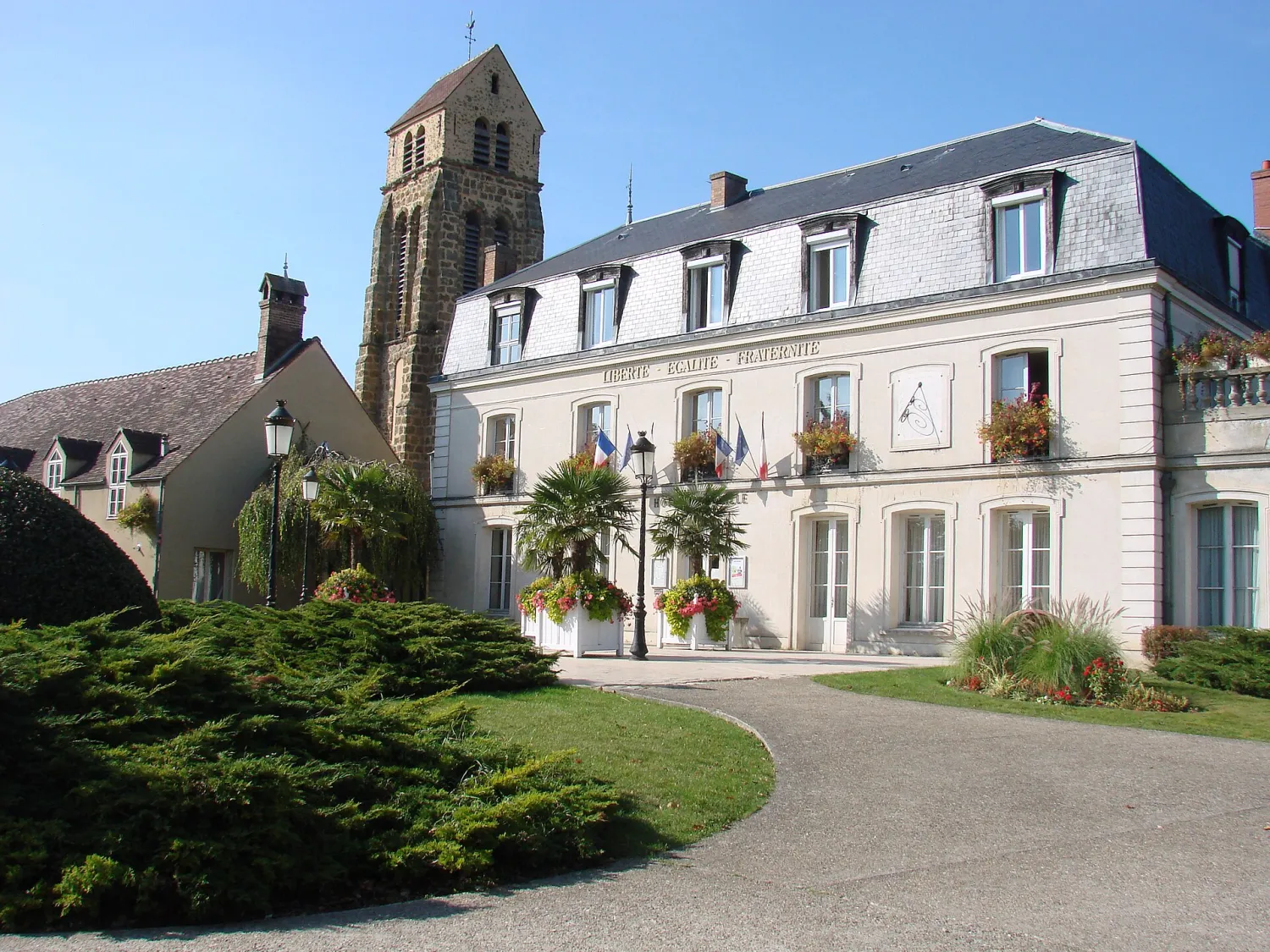 Vue de Saint-Germain-lès-Arpajon (Essonne) — état des risques et pollutions (ERP)