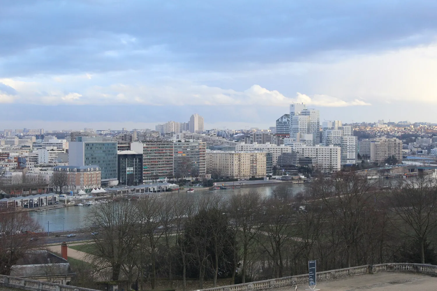 Vue de Boulogne-Billancourt (Hauts-de-Seine) — état des risques et pollutions (ERP)