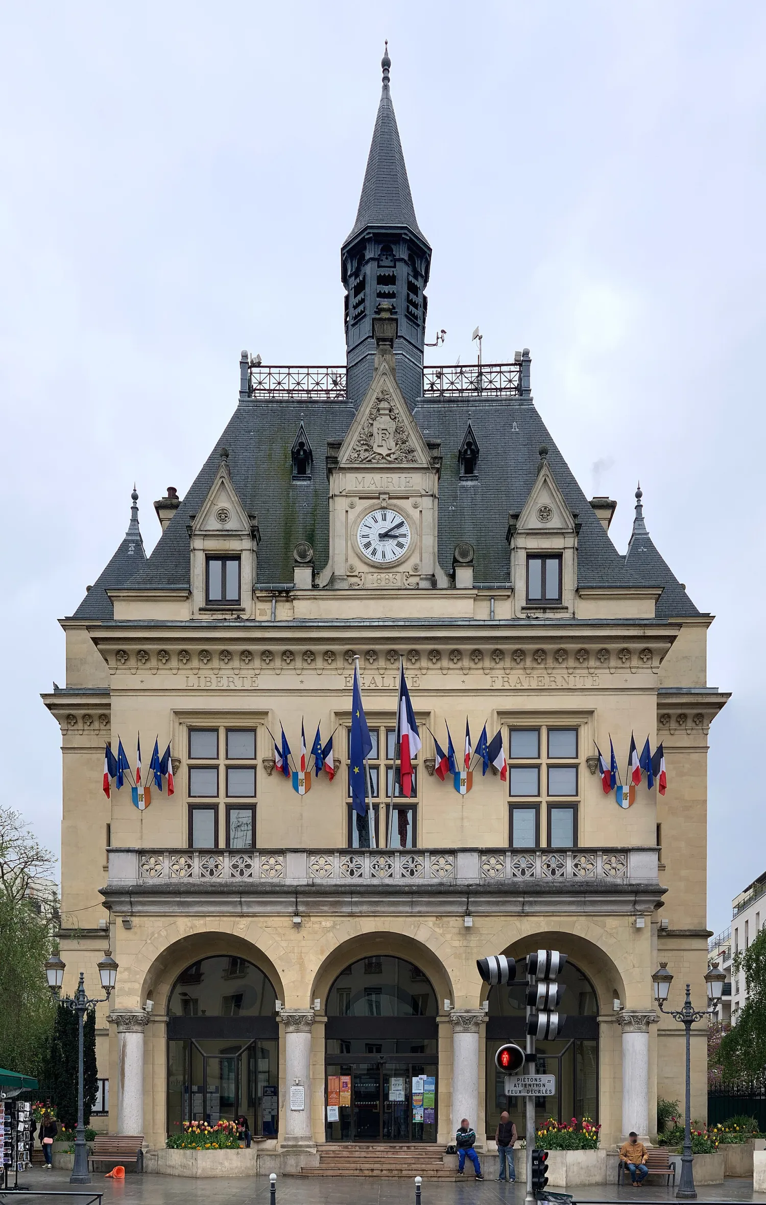 Vue de Les Lilas (Seine-Saint-Denis) — état des risques et pollutions (ERP)