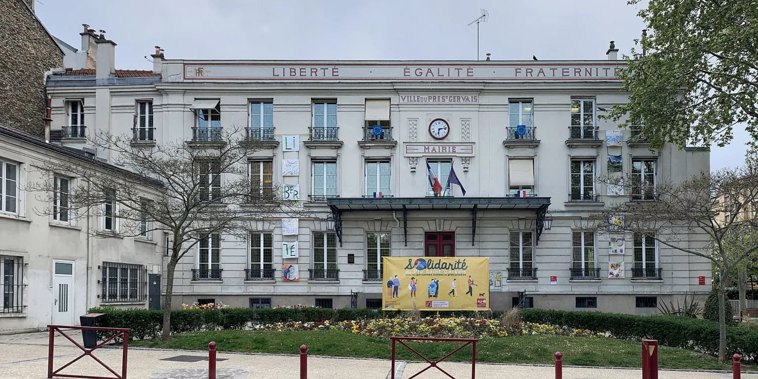 Vue de Le Pré-Saint-Gervais (Seine-Saint-Denis) — état des risques et pollutions (ERP)
