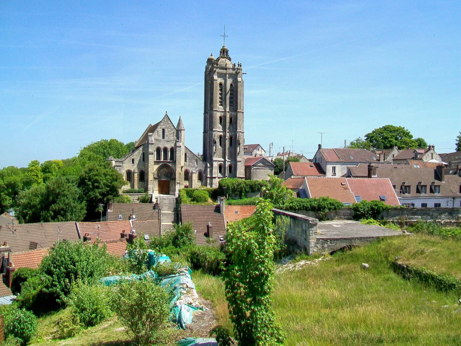 Vue de Beaumont-sur-Oise (Val-d'Oise) — état des risques et pollutions (ERP)
