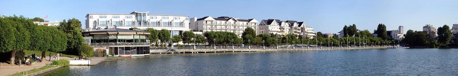 Vue de Enghien-les-Bains (Val-d'Oise) — état des risques et pollutions (ERP)