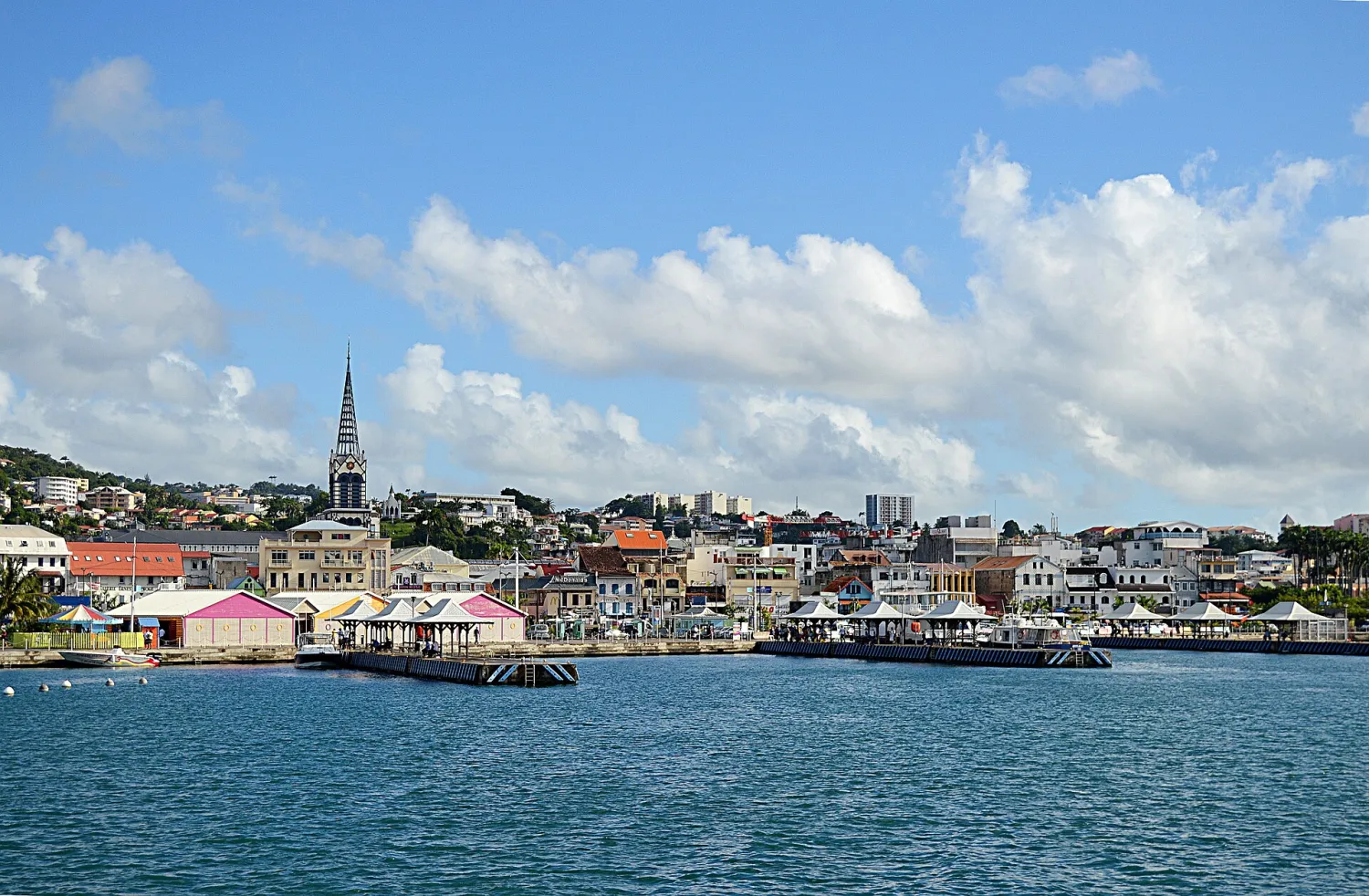 Vue de la région Martinique