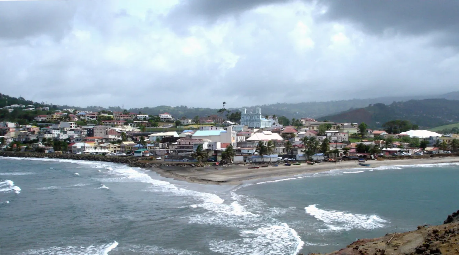 Vue de Sainte-Marie (Martinique) - état des risques et pollutions (ERP)