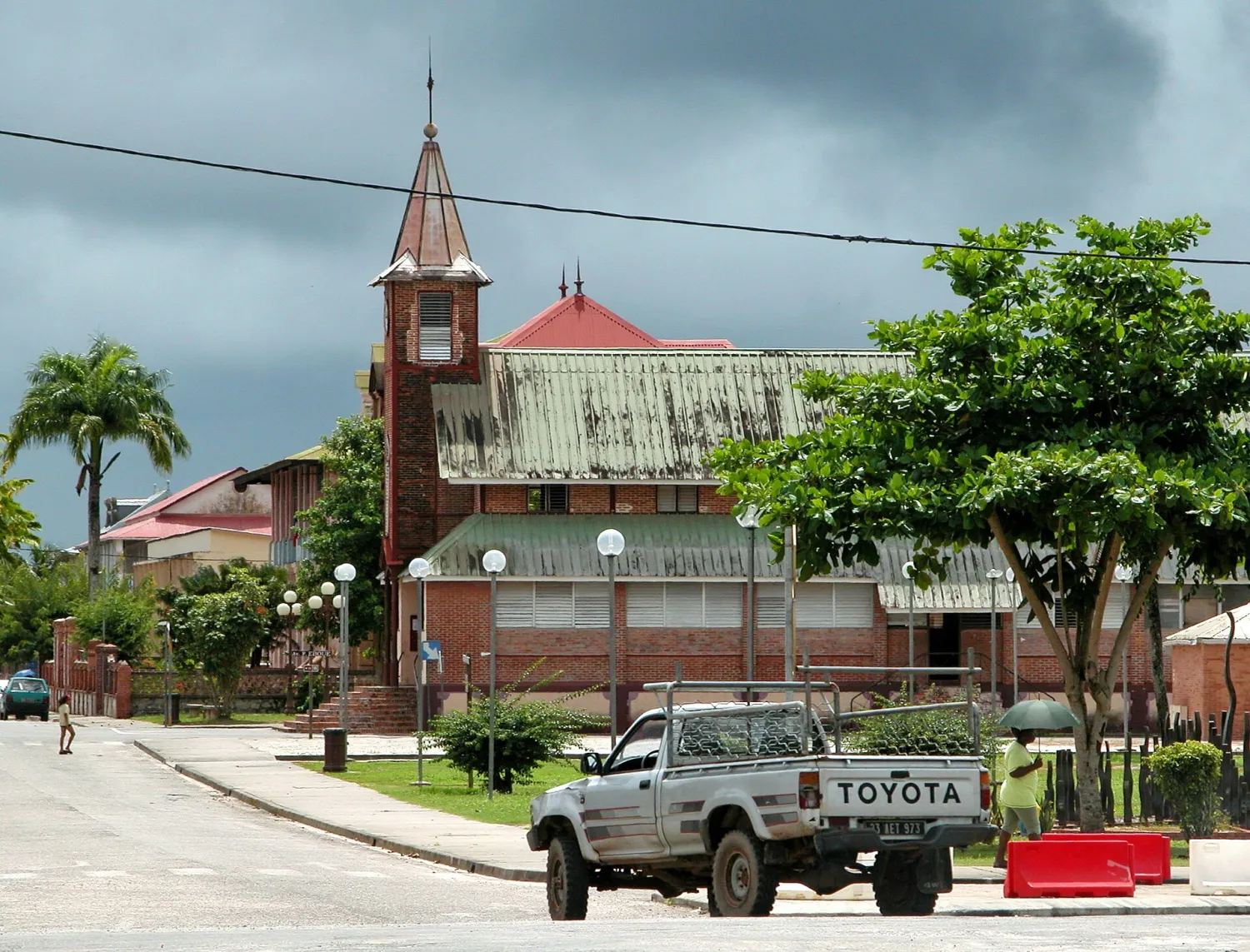 Vue de Saint-Laurent-du-Maroni (Guyane) — état des risques et pollutions (ERP)