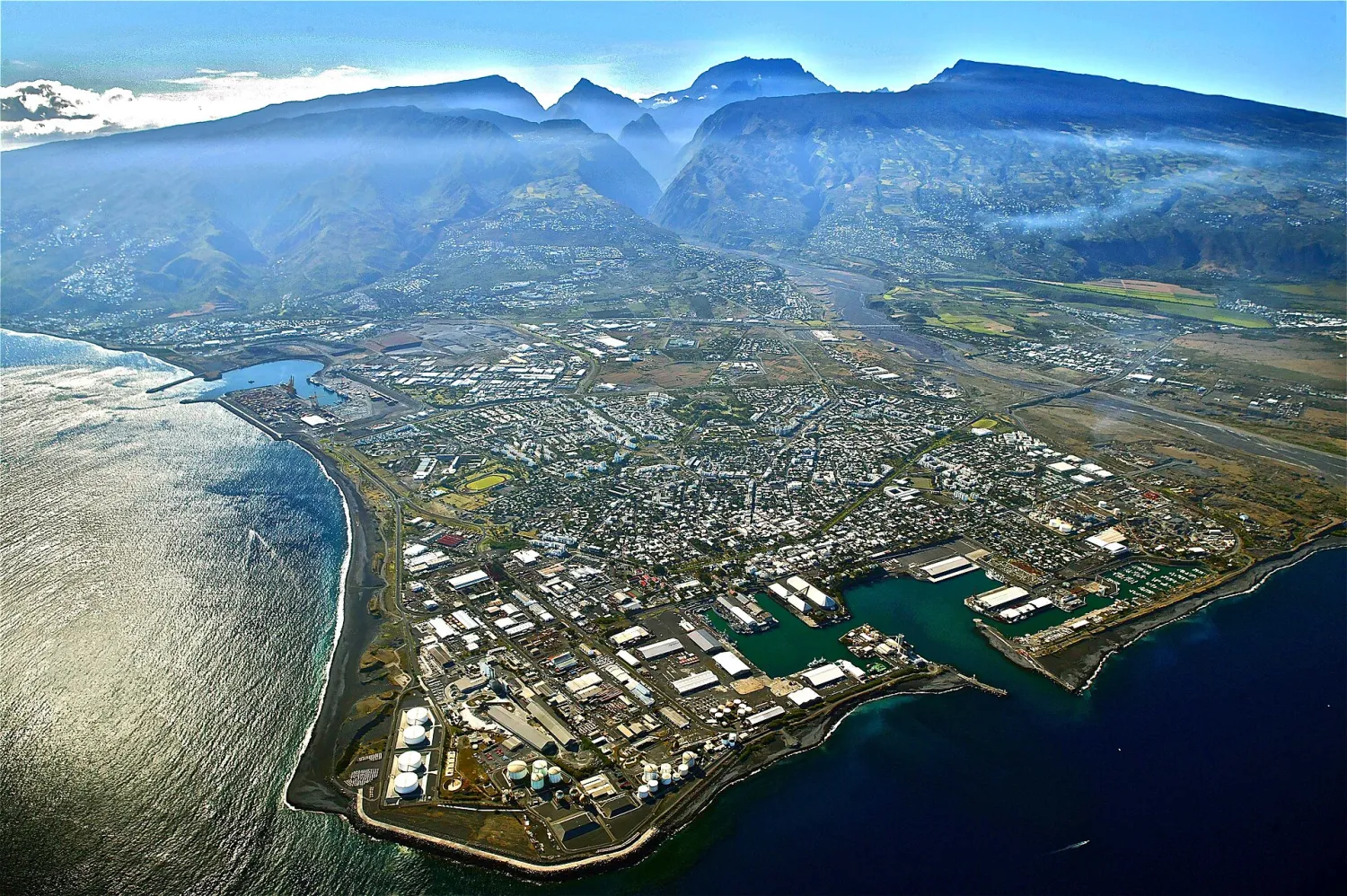 Vue de Le Port (La Réunion) - état des risques et pollutions (ERP)