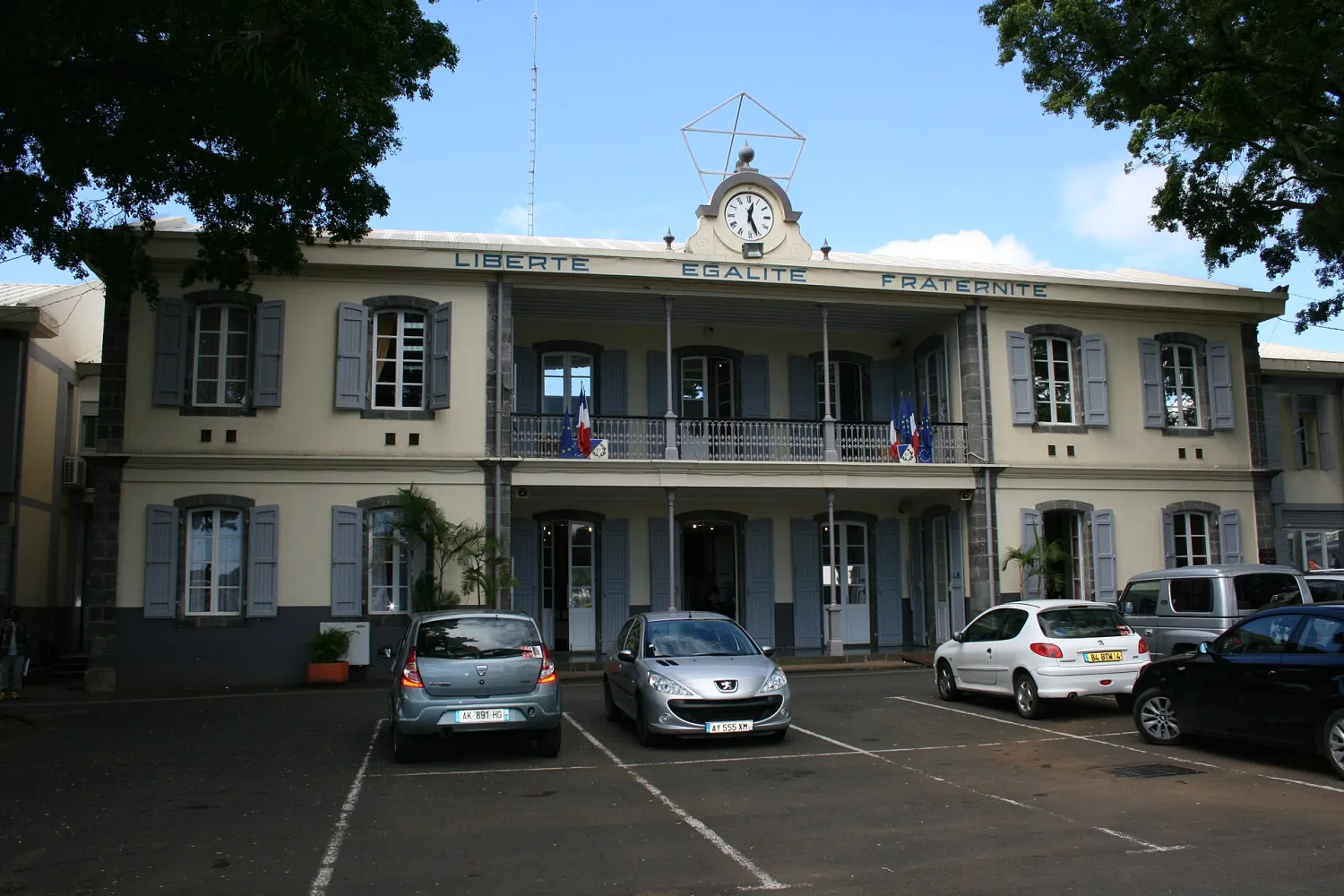 Vue de Saint-André (La Réunion) - état des risques et pollutions (ERP)