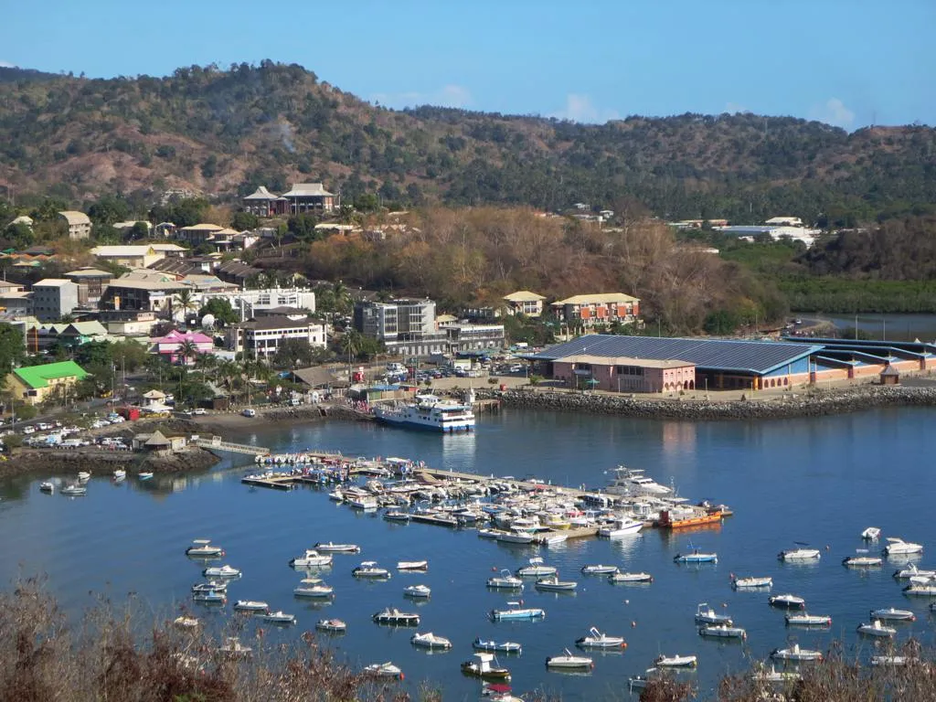 Vue de la région Mayotte